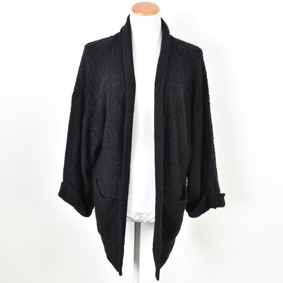 Wildfox White Label Oversize Cardigan Sweater Black - XS - Picture 1 of 9